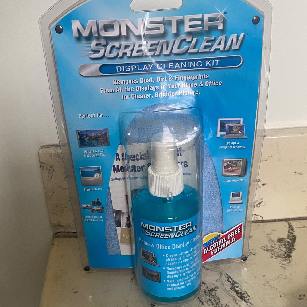 ScreenClean Display Cleaning Kit - Blue